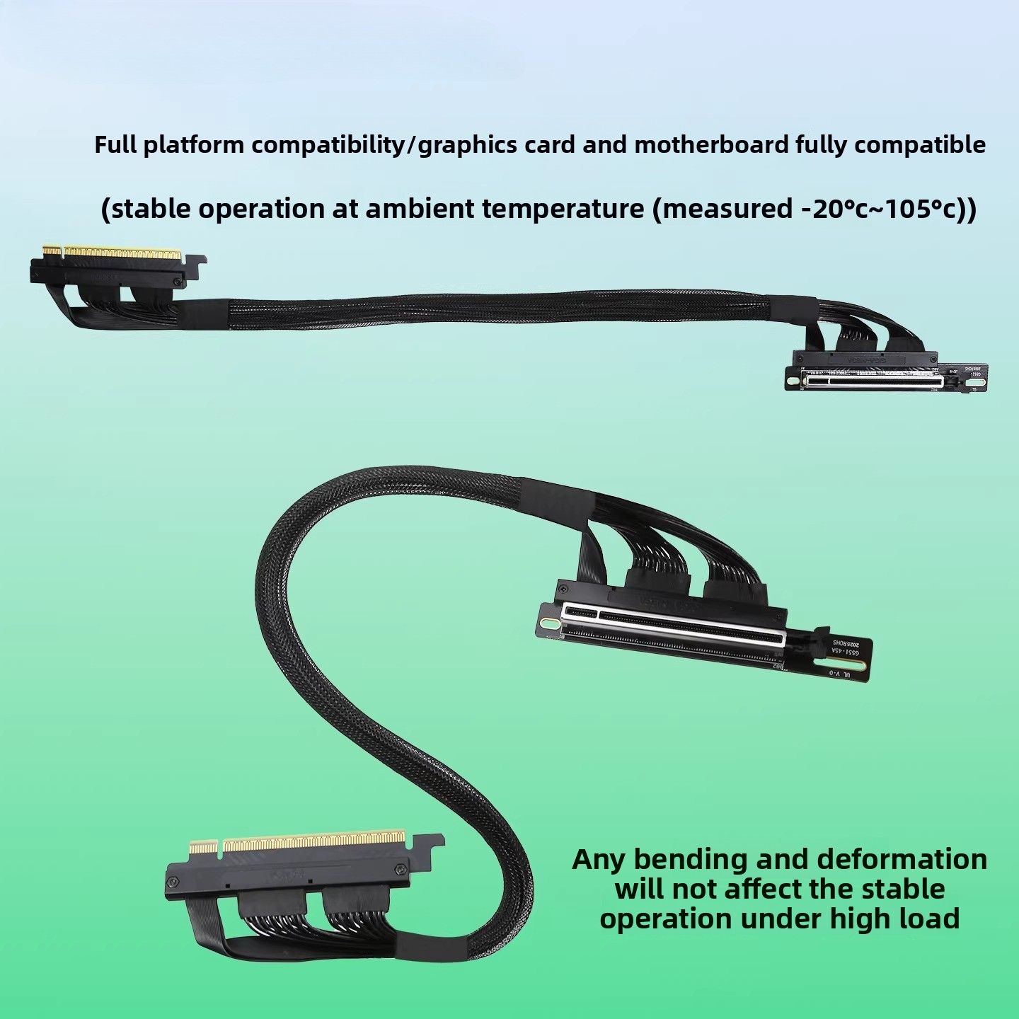 GPU Server Dedicated PCIE 5.0  - Pcie 5.0 Gpu Riser Cable 评论和价格